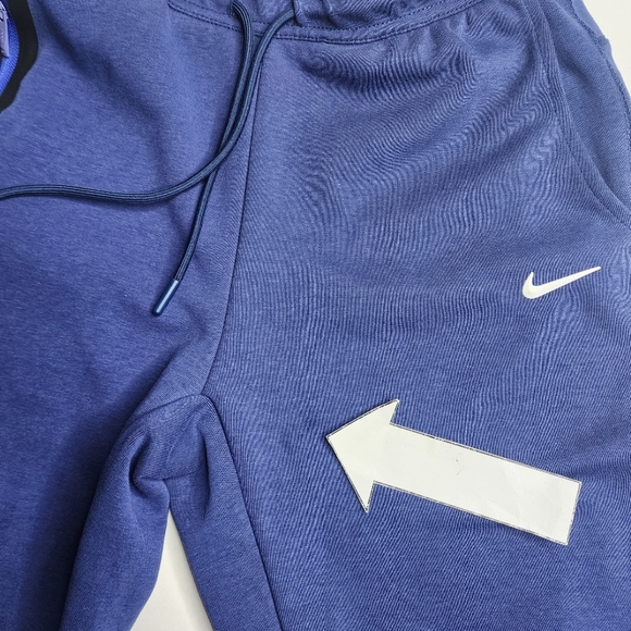 Nike x Drake Nocta Zip Tech Fleece Pants Navy Blue Size Large - Picture 16 of 16